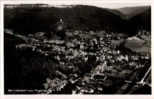 Ak Bad Liebenzell im Schwarzwald, Fliegeraufnahme