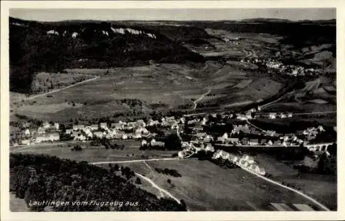 Ak Lautlingen Albstadt in Baden Württemberg, Fliegeraufnahme