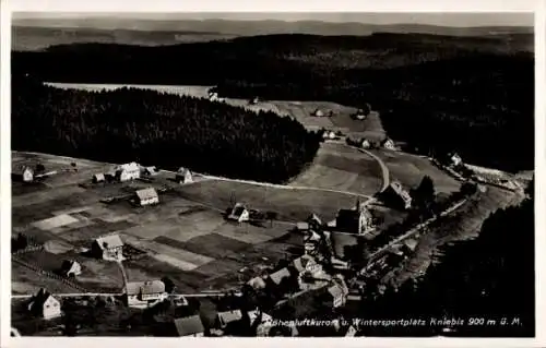 Ak Kniebis Freudenstadt im Schwarzwald, Fliegeraufnahme