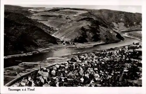 Ak Neumagen an der Mosel, Fliegeraufnahme