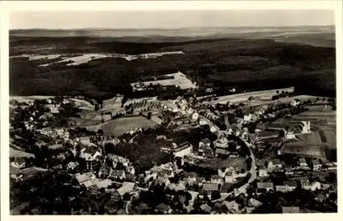 Ak Schömberg im Schwarzwald Württemberg, Fliegeraufnahme