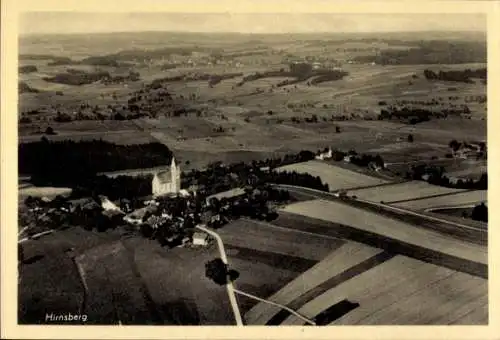 Ak Hirnsberg Bad Endorf im Chiemgau Oberbayern, Fliegeraufnahme