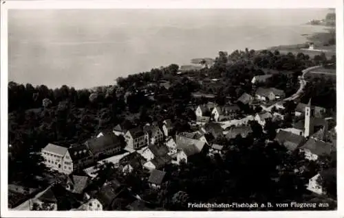 Ak Fischbach Friedrichshafen am Bodensee, Fliegeraufnahme