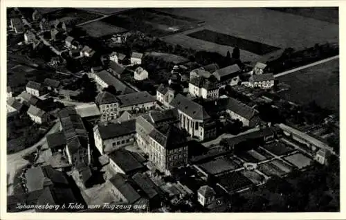 Ak Johannesberg Fulda in Hessen, Fliegeraufnahme