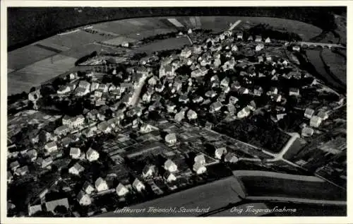 Ak Freienohl Meschede im Sauerland, Fliegeraufnahme