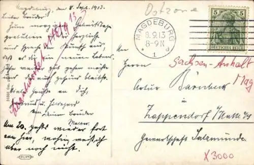 Ak Magdeburg an der Elbe, Stadttheater