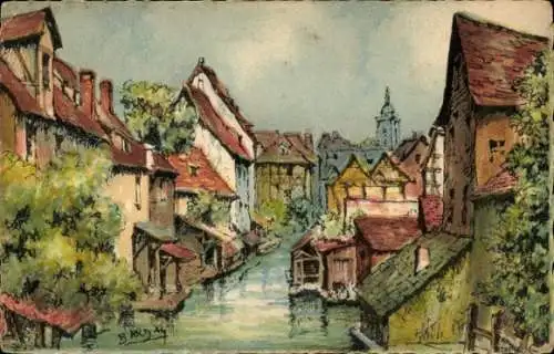 Ak Colmar Kolmar Elsass Haut Rhin, Petite Venise