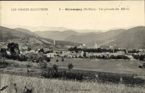 Ak Giromagny Schermenei Territoire de Belfort, Gesamtansicht