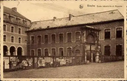 Ak Binche Wallonien Hennegau, Ecole industrielle et Moyenne