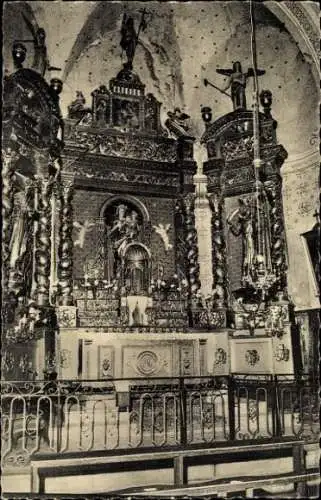 Ak Bargemon, Notre-Dame de Montaigu, Grand Autel en bois dore, 1635