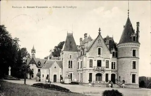 Ak Sauzé Vaussais Deux Sèvres, Schloss Londigny