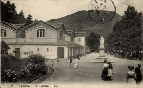 Ak Luchon Haute Garonne, Thermes