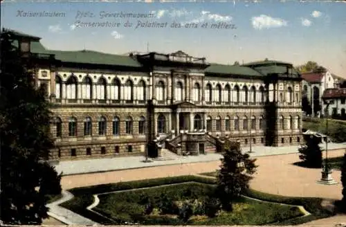 Ak Kaiserslautern in der Pfalz, Pfälzisches Gewerbemuseum