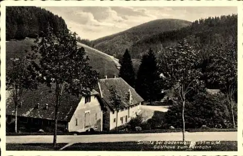 Ak Sirnitz Müllheim in Baden Schwarzwald, Gasthaus zum Auerhahn