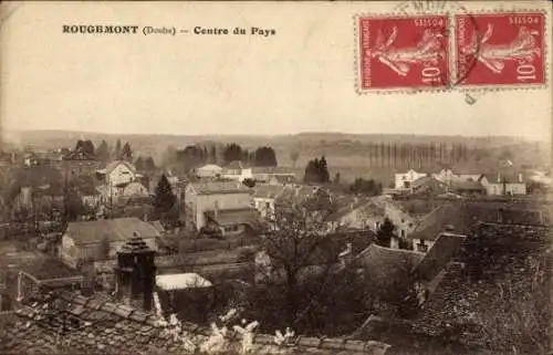 Ak Rougemont Doubs, Panorama, Centre du Pays