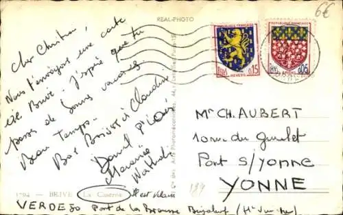 Ak Brive la Gaillarde Corrèze, Kaserne, Infanterieregiment 126