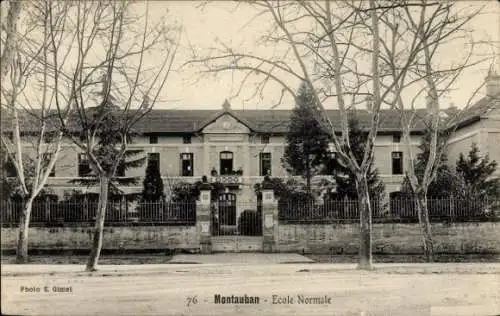 Ak Montauban Tarn et Garonne, Ecole Normale