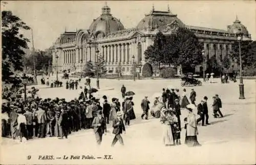 Ak Paris VIIIe Élysée, Petit Palais