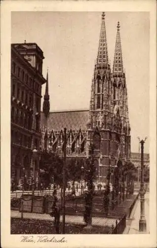 Ak Wien 9 Alsergrund Österreich, Votivkirche