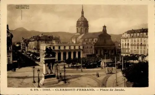 Ak Clermont Ferrand Puy de Dôme, Place de Jaude