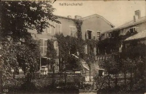 Ak Hattonchâtel Lothringen Meuse, Schloss