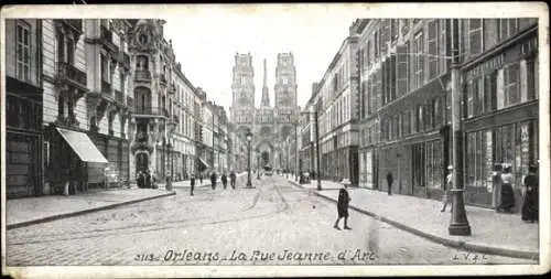 Mini Ak Orléans Loiret, Rue Jeanne d’Arc