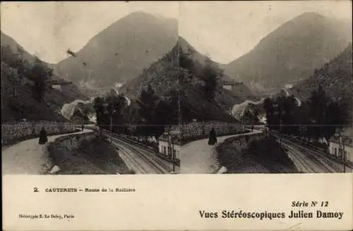 Stereo Ak Cauterets Hautes Pyrénées, Route de la Railliere