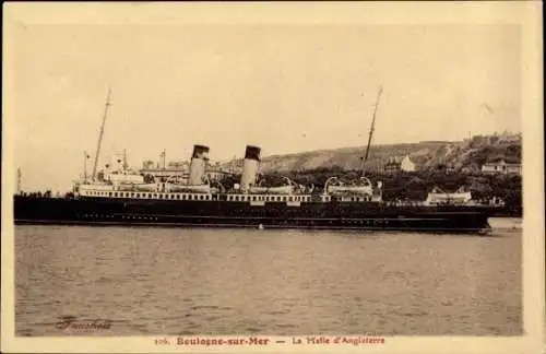 Ak Boulogne sur Mer Pas de Calais, Maile of England