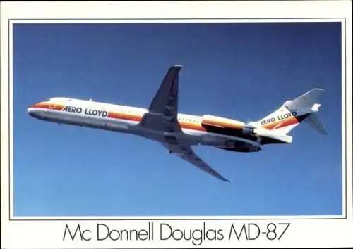 Ak Passagierflugzeug Aero Lloyd, Mc Donnell Douglas MD 87