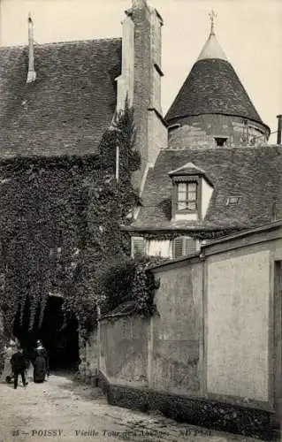 Ak Poissy Yvelines, Vieille Tour de L`Abbaye