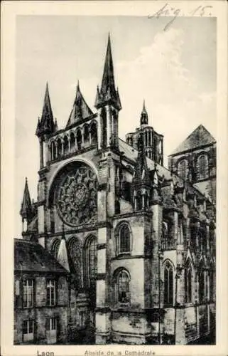 Ak Laon Aisne, Kathedrale