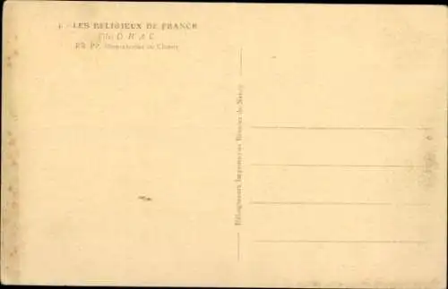 Ak Les Religieux de France, Film DRAC, Dominicains au Choeur