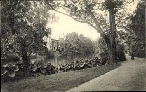 Ak Hansestadt Bremen, beim Ansgaritor, Ufer