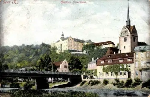 Ak Gera in Thüringen, Schloss Osterstein