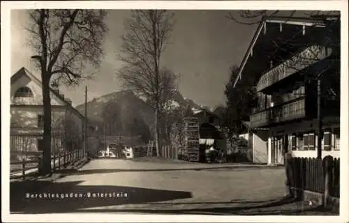 Ak Berchtesgaden in Oberbayern, Unterstein