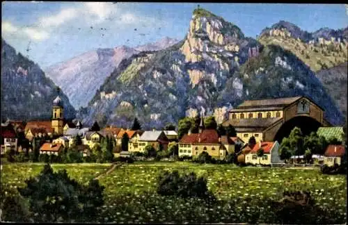 Ak Oberammergau in Oberbayern, Passionstheater, Kofel, Not