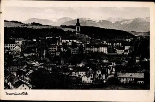 Ak Traunstein in Oberbayern, Gesamtansicht