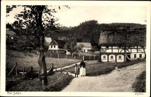 Ak Oybin in Sachsen, Die Hölle