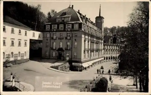 Ak Janské Lázně Johannisbad Region Königgrätz, Kurhotel Johannishof