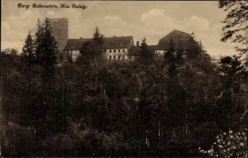 Ak Raben Rabenstein im Fläming, Burg Rabenstein