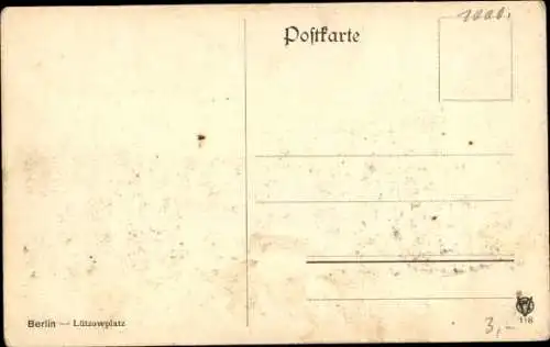 Ak Berlin Tiergarten, Lützowplatz, Brunnen, Straßenbahnen