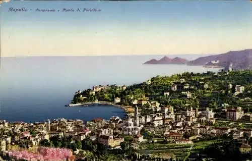 Ak Rapallo Liguria, Panorama