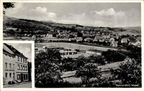 Ak Bausendorf in der Eifel, Gesamtansicht, Geschäft Johann Schopphoven