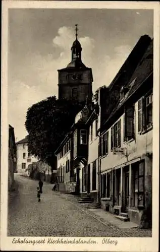 Ak Kirchheimbolanden in der Pfalz, Ölberg, Straßenpartie