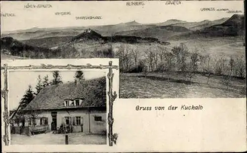 Ak Kuchalb Donzdorf in Württemberg, Gasthof, Schloss