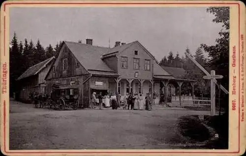 Hartfoto Heuberg Friedrichroda im Thüringer Wald, Gasthaus