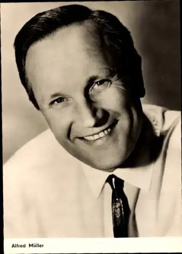 Ak Schauspieler Alfred Müller, Portrait