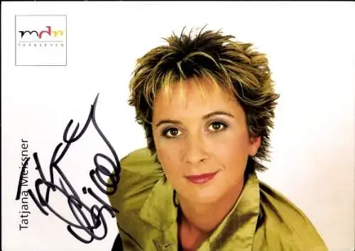 Ak Schauspielerin Tatjana Meissner, Portrait, Autogramm