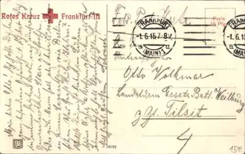 Ak Deutsche Soldaten, Maschinengewehr, Pulverdampf, Kaiserzeit
