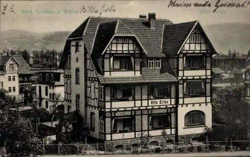 Ak Bad Sooden an der Werra Hessen, Villa Erika